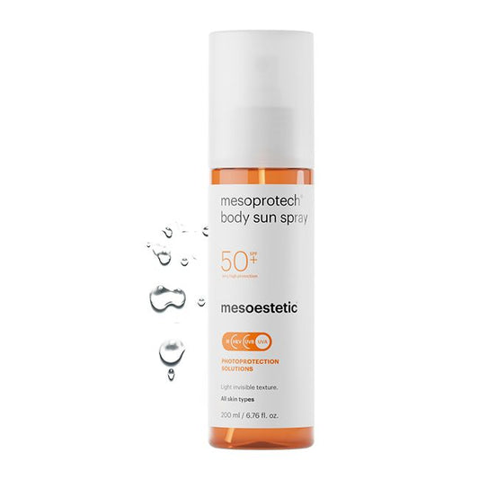 MESOPROTECH BODY SUN SPRAY 50+ · Protecto sola spray