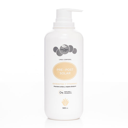 PRE Y POST SOLAR · Crema calmante. hidratante y cicatrizante